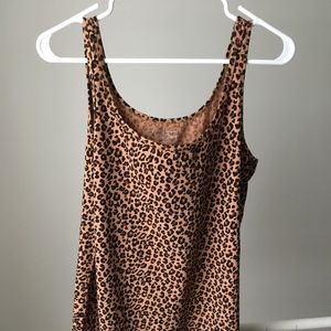 Motherhood Tank Top Leopard Print